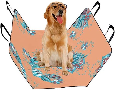 מותאם אישית עיצוב מעודן סגנון אופנה הדפסת רכב מושב מכסה לכלבים עמיד למים החלקה עמיד רך לחיות מחמד