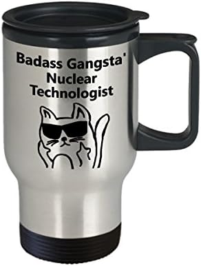 Badass gangsta 'טכנולוגי גרעיני ספל נסיעות קפה
