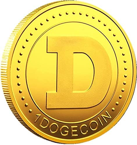 Dogecoin Collector Colformation Collector IDA cryptocurrency זהב מצופה זהב חובבי Dogecoin Collector