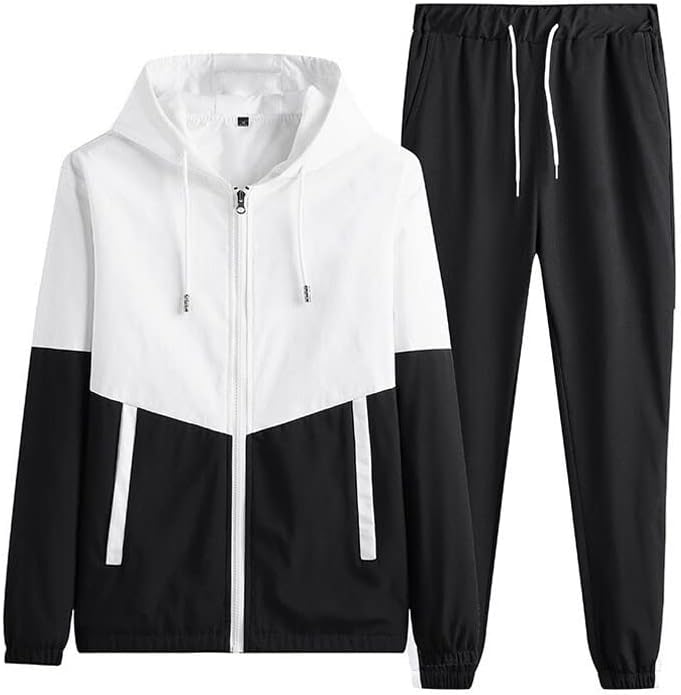 חליפה בגדי ספורט ספורט ספורטי חליפה קז'ואלי חליפה לגברים באביב+מכנסיים