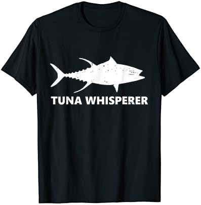גברים של טונה לוחש חולצה-עמוק ים גדול משחק דיג מתנה חולצה