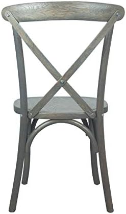 פלאש ריהוט 2-מארז יתרון אפור אקס-גב הכיסא