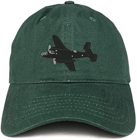חנות הלבשה אופנתית Warbirds מטוס רקום כובע כותנה לא מובנה